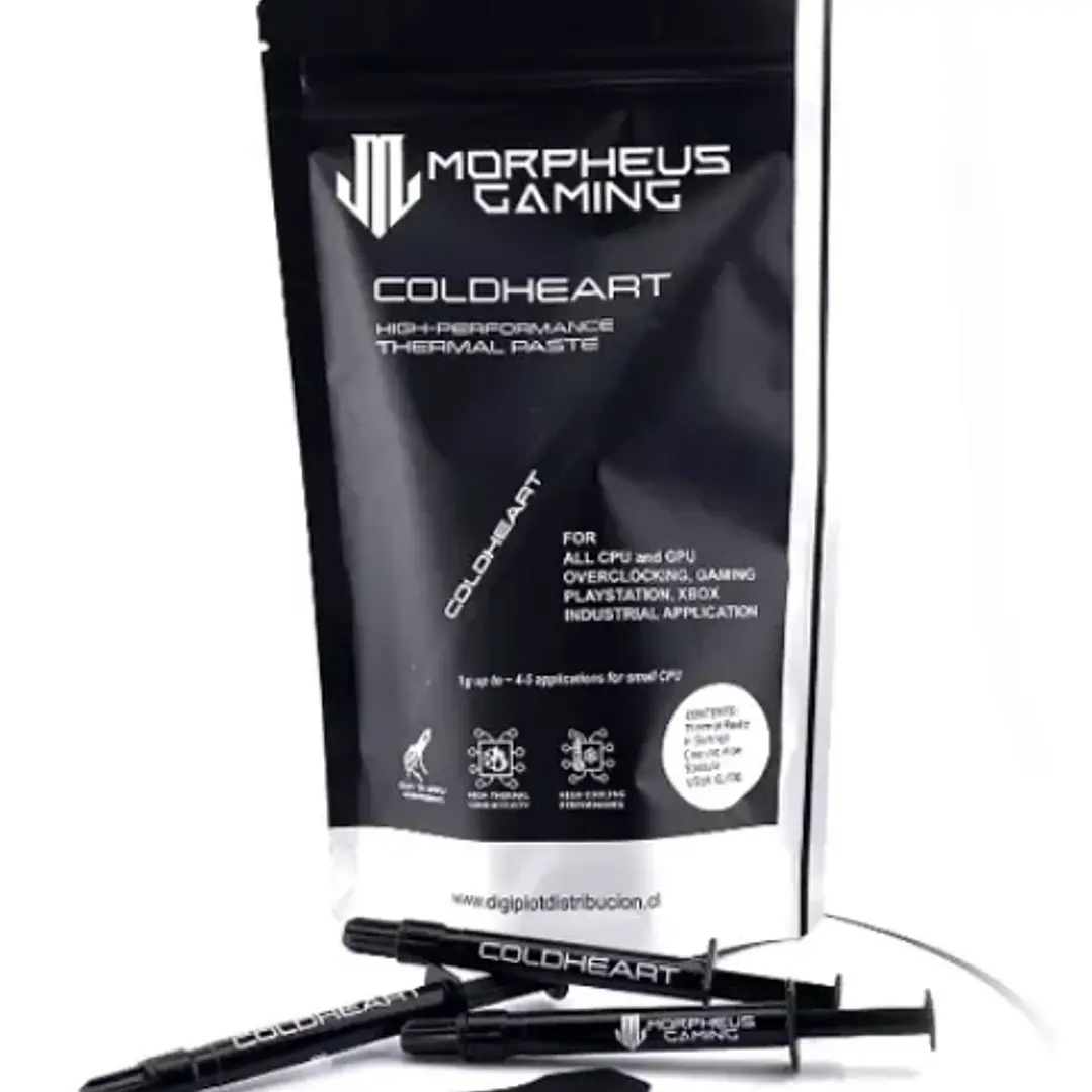 Cooler CPU ColdHeart Pasta Térmica 4g Jeringa con Paleta para Gaming 2