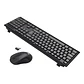 Combo Teclado Mouse Redragon BS-8343A Inalámbrico Español - Miniatura 1
