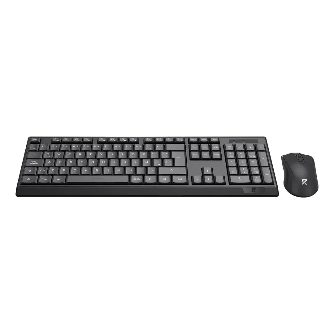 Combo Teclado Mouse Redragon BS-8343A Inalámbrico Español 3