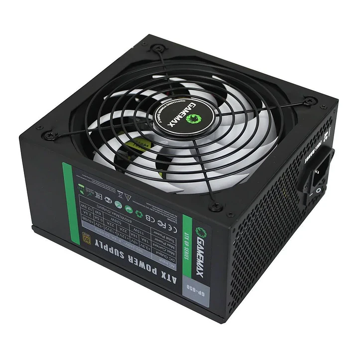 Fuente de Poder GameMax 650W 80 PLUS Bronze No Modular 3