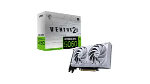 Tarjeta de Video MSI RTX 5060 VENTUS 2X White OC 8GB GDDR7