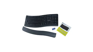 Teclado Tecmaster TM-100567 Inalámbrico Ergonómico Membrana Español