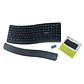 Teclado Tecmaster TM-100567 Inalámbrico Ergonómico Membrana Español - Miniatura 1