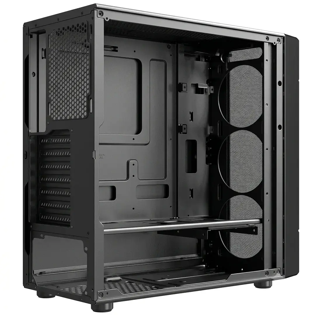 Gabinete EsGaming HA06 ARGB 4 Fan Vidrio Templado ATX 3