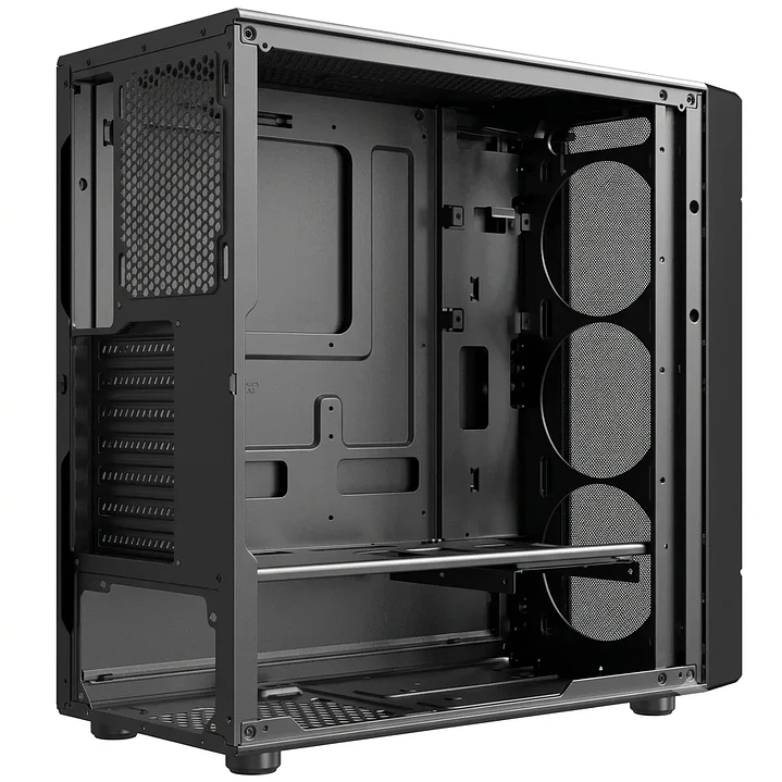 Gabinete EsGaming HA06 ARGB 4 Fan Vidrio Templado ATX 3