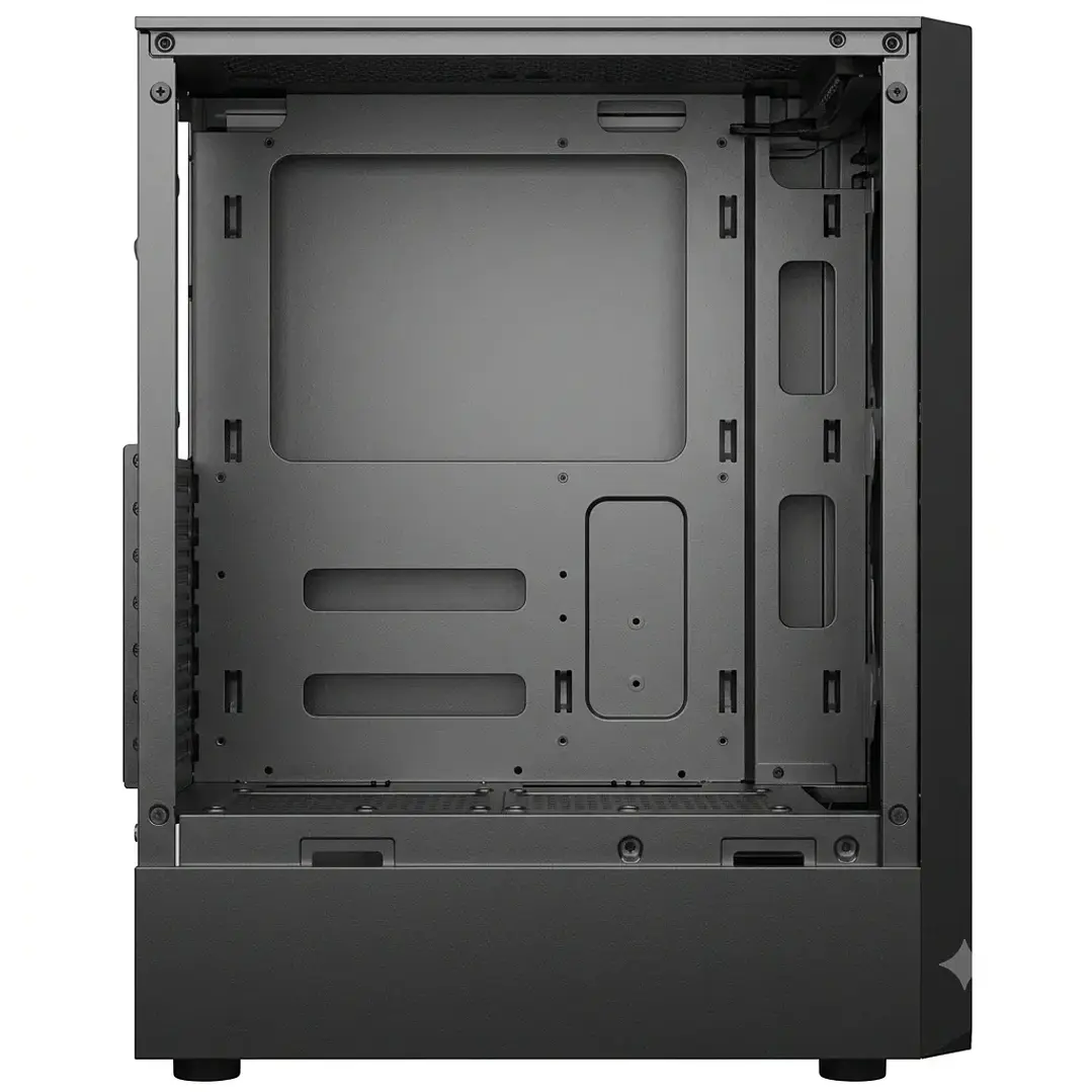 Gabinete EsGaming HA06 ARGB 4 Fan Vidrio Templado ATX 2