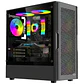 Gabinete EsGaming HA06 ARGB 4 Fan Vidrio Templado ATX - Miniatura 1
