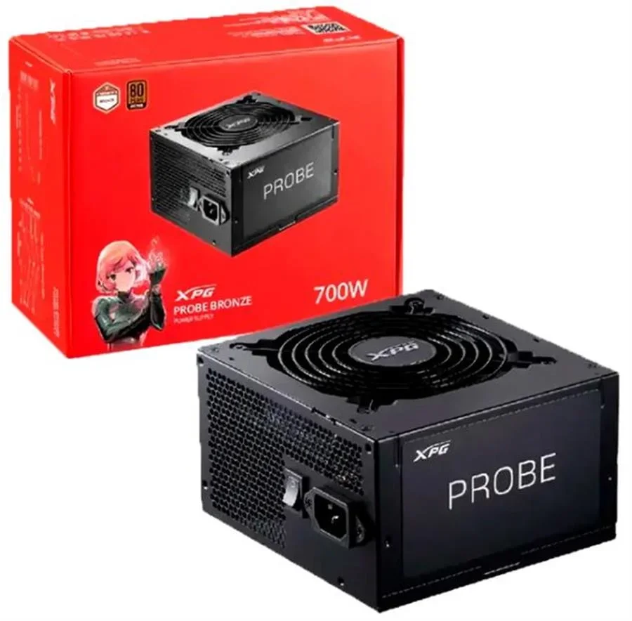 Fuente de Poder XPG Probe 700W 80 Plus Bronze no modular