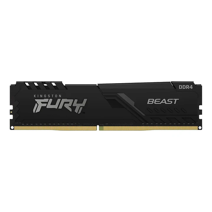 Memoria RAM Kingston Fury Beast Black 8 GB DDR4 3600 MT/s 2