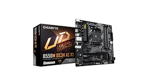 Placa Madre Gigabyte B550M DS3H AC R2 AM4 B550 Wi-Fi