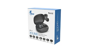 Audífonos Gamer Xtech XOUND XTH-701 TWS In-Ear Bluetooth Negro