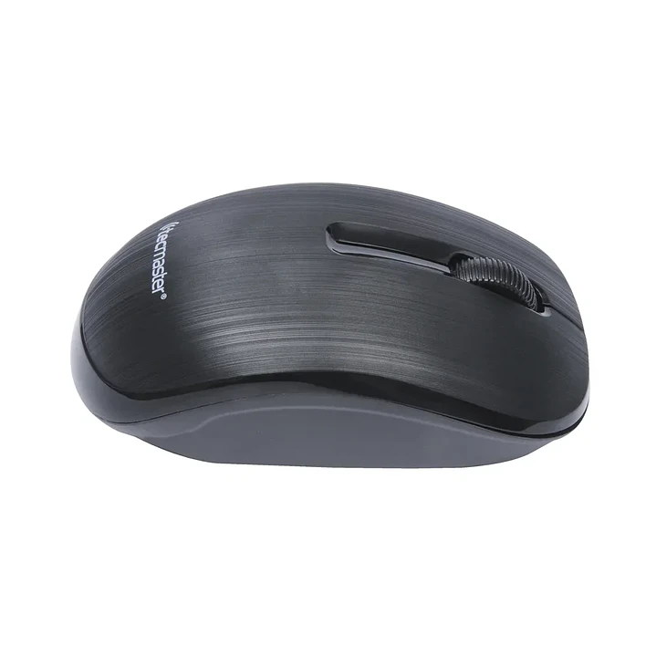 Mouse Tecmaster TM-100502-BK Inalámbrico 3 botones 2