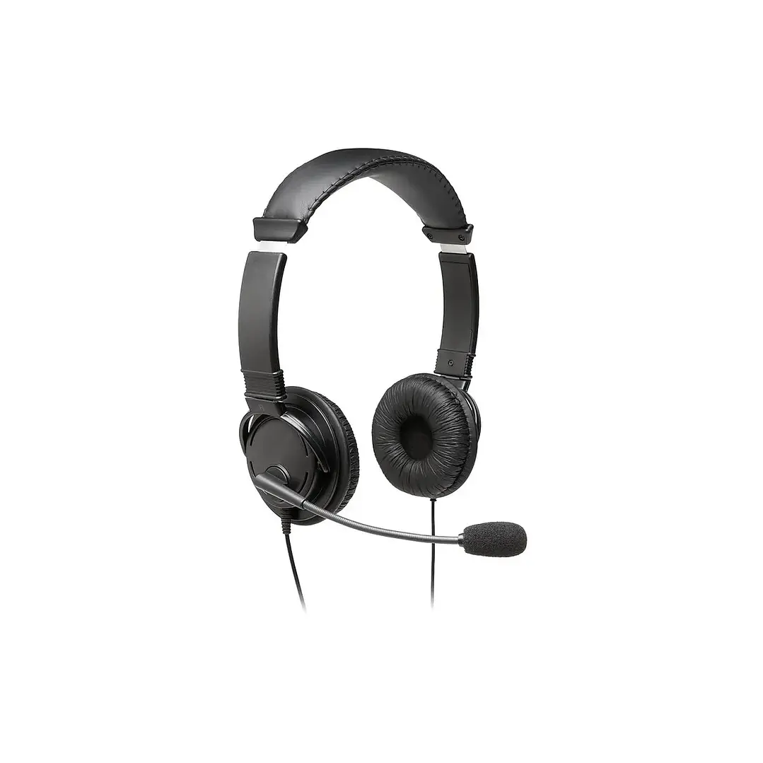 Audífonos Kensington K97603WW On-Ear 3.5 mm con micrófono boom 1