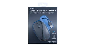 Mouse Kensington K72339EU Retráctil USB-A Óptico 1000 DPI