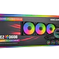 Refrigeración Líquida EsGaming CZ-360B-BK ARGB 360 TDP 280W - Miniatura 1