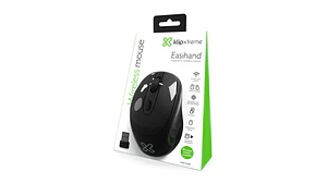 Mouse Klip Xtreme KMW-410BK Inalámbrico Óptico HD para oficina
