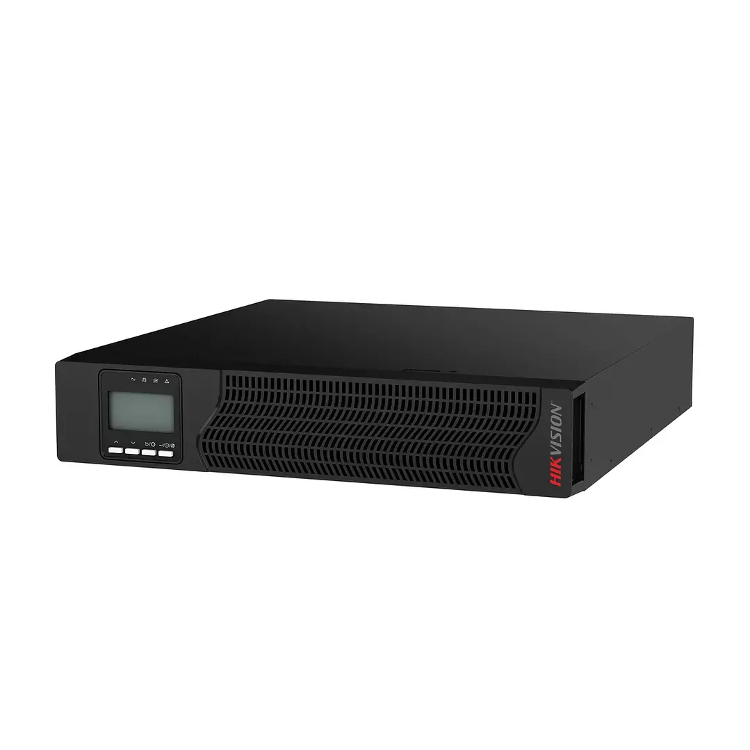 UPS Hikvision 2000VA Rackeable 8C13 Interactiva Doble Conversión 1