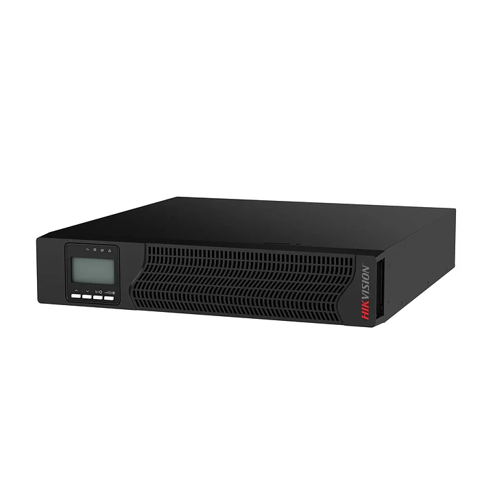 UPS Hikvision 2000VA Rackeable 8C13 Interactiva Doble Conversión 1