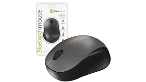 Mouse Klip Xtreme KMB-001GR Bluetooth Silencioso 3 botones