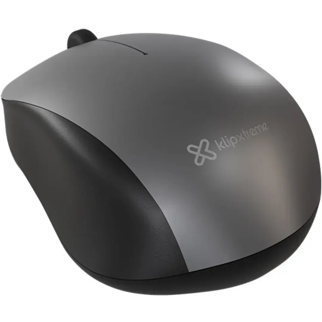 Mouse Klip Xtreme KMB-001GR Bluetooth Silencioso 3 botones 2