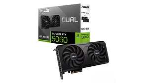 Tarjeta de Video ASUS GeForce RTX 5060 Dual OC 8GB GDDR7