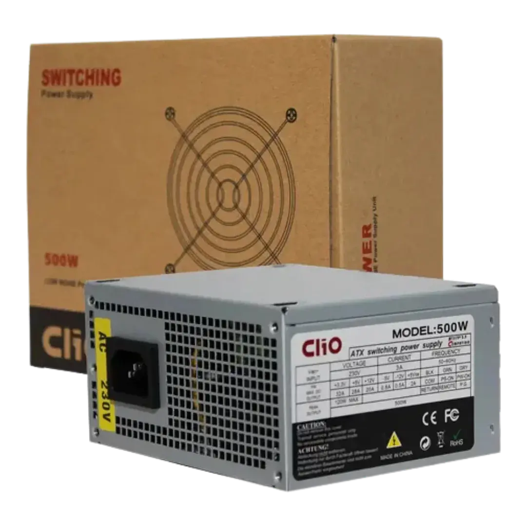 Fuente de Poder Clio 650W Sin Certificación No Modular 1