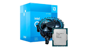 Procesador Intel Core i3-12100F LGA1700 4 núcleos 3.3 GHz