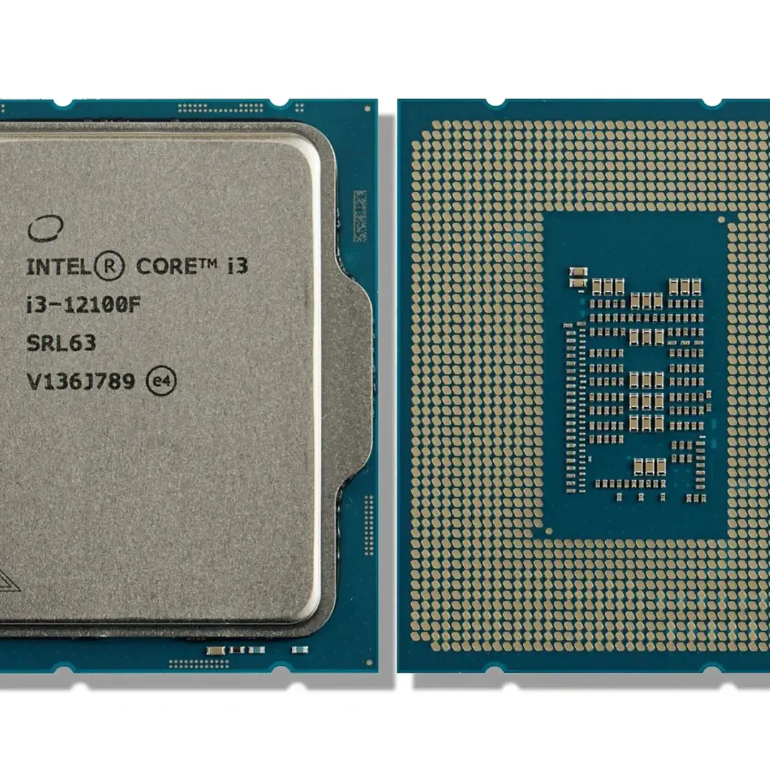 Procesador Intel Core i3-12100F LGA1700 4 núcleos 3.3 GHz 3