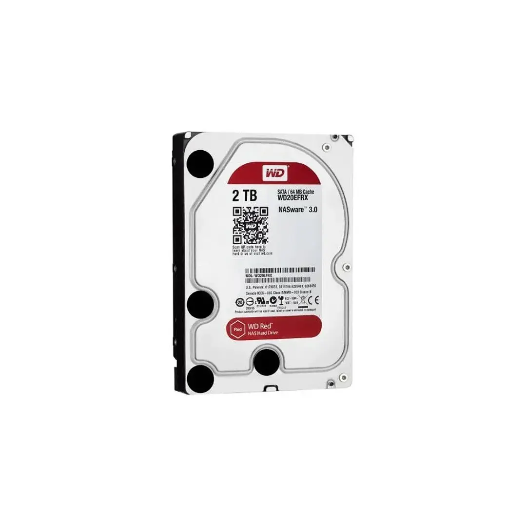 HDD Western Digital WD Red NAS 2TB CMR SATA III para NAS 1