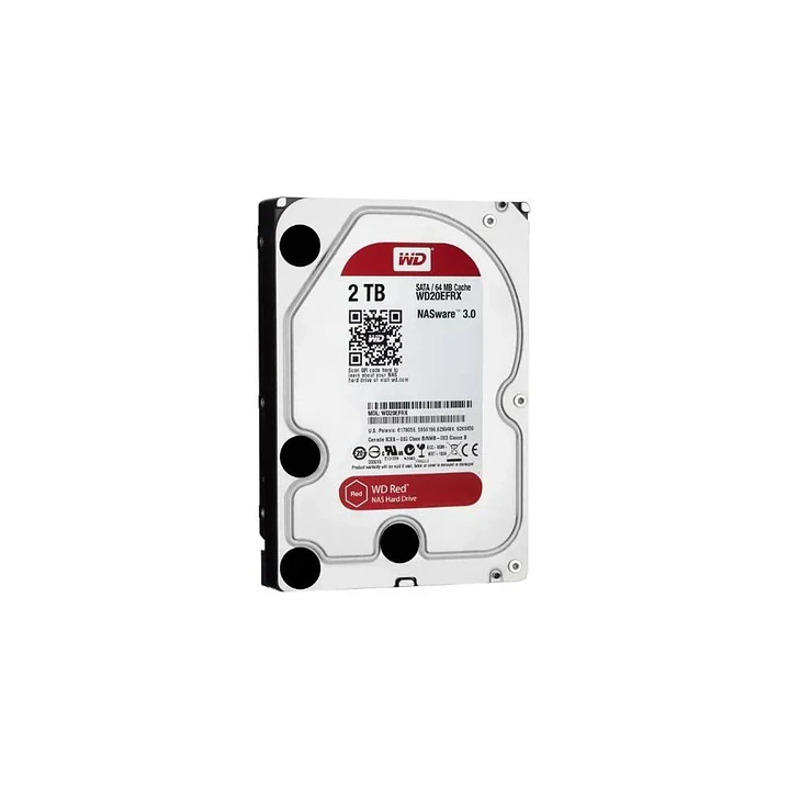 HDD Western Digital WD Red NAS 2TB CMR SATA III para NAS 1