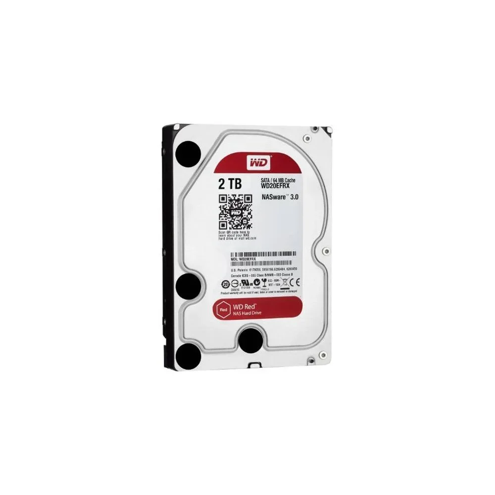 HDD Western Digital WD Red NAS 2TB CMR SATA III para NAS