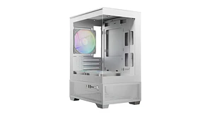 Gabinete Gamdias Aura GC9M Elite ARGB Micro-Tower Blanco con 3 ventiladores