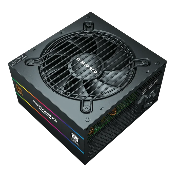 Fuente de Poder EsGaming ES-RGB750W 750W 80 Plus Bronce No Modular 3