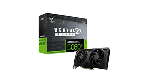 Tarjeta de Video MSI GeForce RTX 5060 Ti 16GB GDDR7 · Ventus 2X Black Plus OC