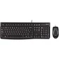 Combo Teclado y Mouse Logitech MK120 USB Alámbrico para Oficina - Miniatura 2