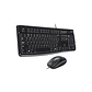 Combo Teclado y Mouse Logitech MK120 USB Alámbrico para Oficina - Miniatura 3