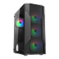 Gabinete Cougar MX110 RGB Mid Tower ATX Negro con 4 fans RGB - Miniatura 1