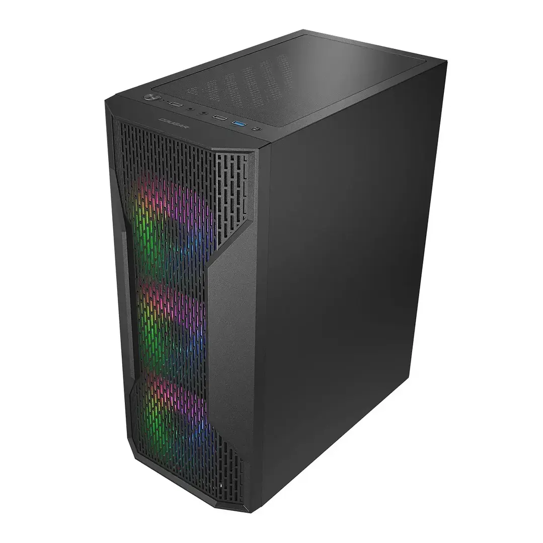 Gabinete Cougar MX110 RGB Mid Tower ATX Negro con 4 fans RGB 2