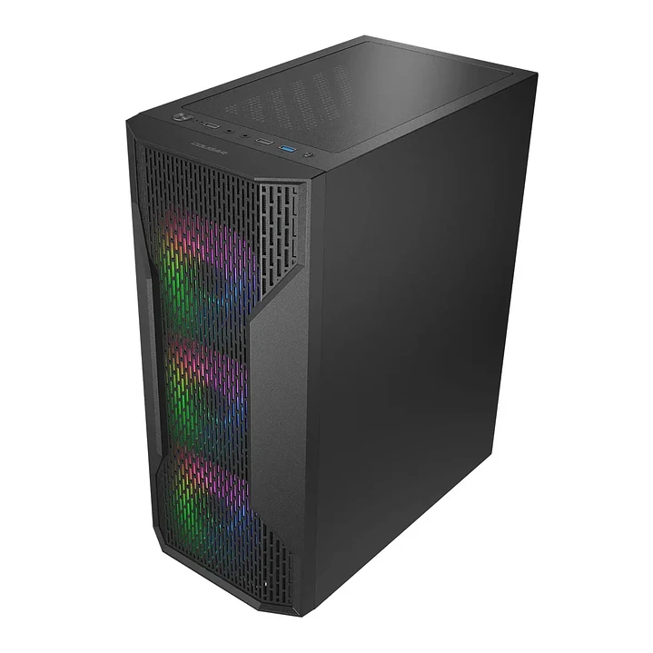 Gabinete Cougar MX110 RGB Mid Tower ATX Negro con 4 fans RGB 2