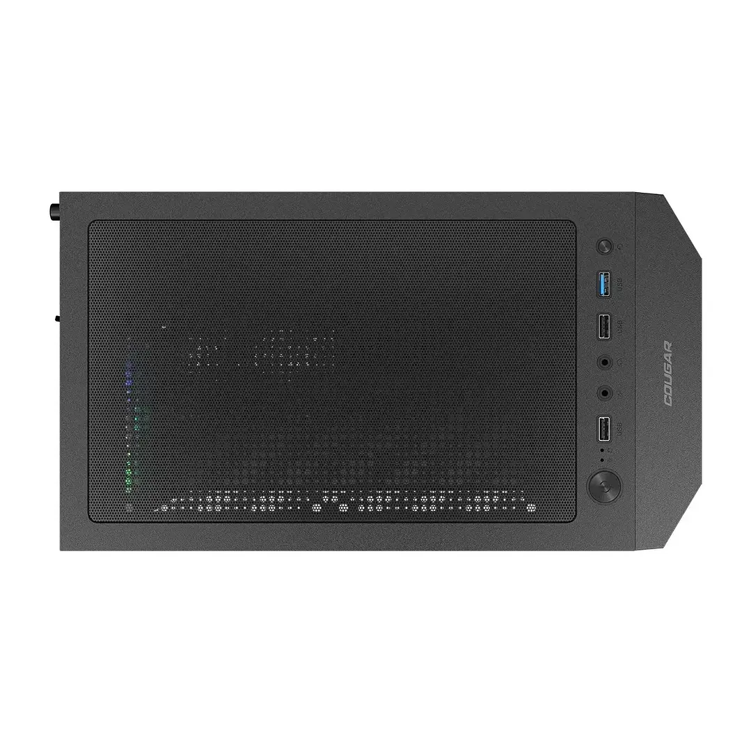 Gabinete Cougar MX110 RGB Mid Tower ATX Negro con 4 fans RGB 3