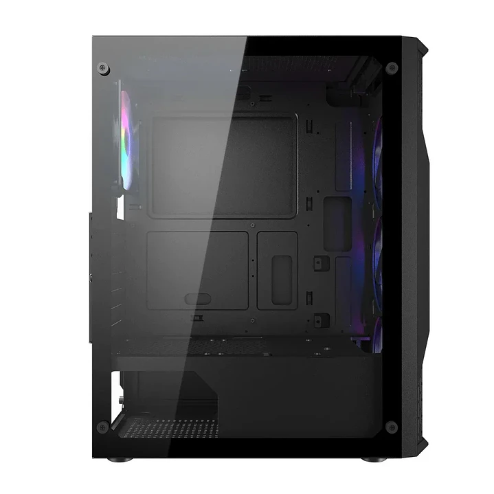 Gabinete Cougar MX110 RGB Mid Tower ATX Negro con 4 fans RGB 4