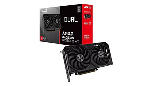 Tarjeta de Video ASUS Radeon RX 9060 XT Dual 16GB GDDR6