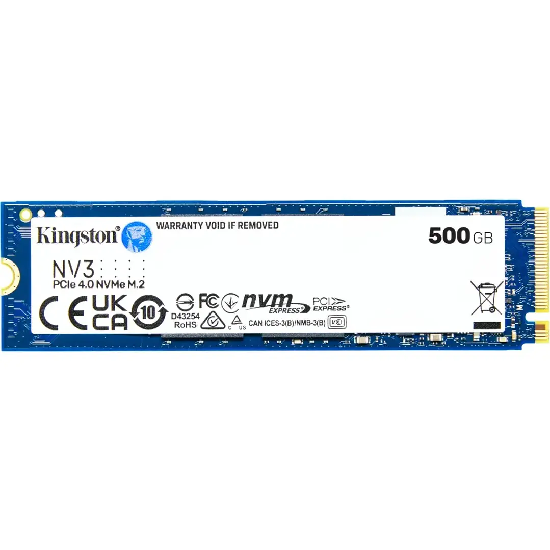 SSD Kingston NV3 500 GB M.2 2280 PCIe 4.0 x4 3