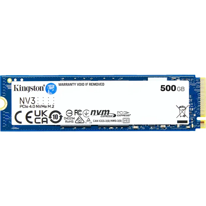 SSD Kingston NV3 500 GB M.2 2280 PCIe 4.0 x4 3