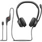 Audífonos Logitech H390 USB-C Negro con micrófono y control en cable - Miniatura 1