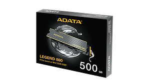 SSD Adata Legend 860 500 GB M.2 NVMe PCIe 4.0 x4