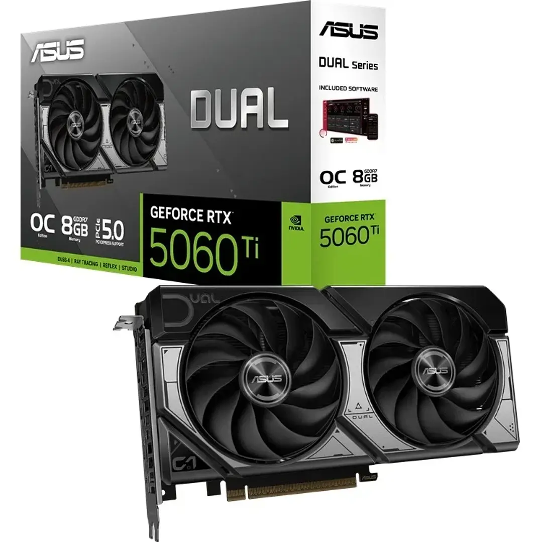 Tarjeta de Video | ASUS RTX 5060 Ti | 8GB | GDDR7 1