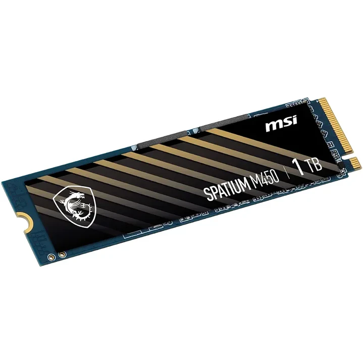 SSD | MSI Spatium M450 | 1 TB | NVMe PCIe 4.0 x4 2