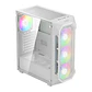 Gabinete | Gamdias Aura GC1 Elite ARGB WH | ATX | Blanco con 4 ventiladores ARGB - Miniatura 1