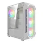 Gabinete | Gamdias Aura GC1 Elite ARGB WH | ATX | Blanco con 4 ventiladores ARGB - Miniatura 2